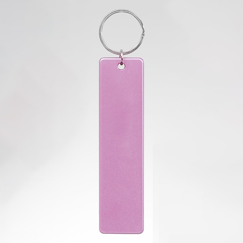 シンビ アルミ製キーホルダー　AL-100 長方形　サクラ  1本（ご注文単位2本）【直送品】