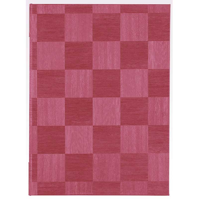 シンビ 和洋兼用メニューブック　LS-112 B5　4ページ 赤 1冊（ご注文単位1冊）【直送品】