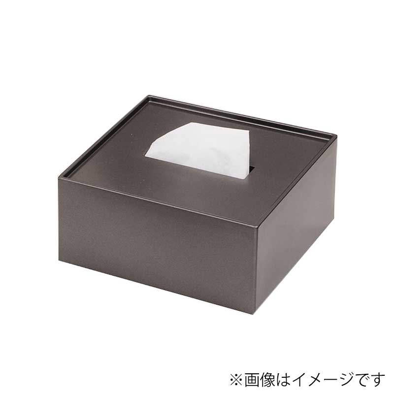 シンビ テッィシュボックス　ティッシュBOX-10  メタリックブラウン 1個（ご注文単位2個）【直送品】