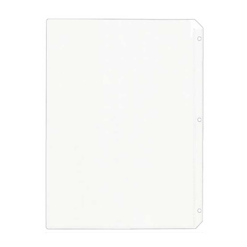 シンビ メニューブックパーツ　中ビニール-79 B5　3穴　高透明  1枚（ご注文単位10枚）【直送品】