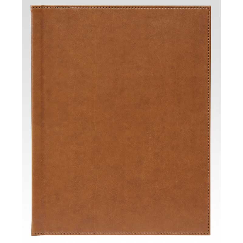 シンビ バインダーメニューブック　RM-102 B5　4ページ　レールタイプ キャメル 1冊（ご注文単位1冊）【直送品】