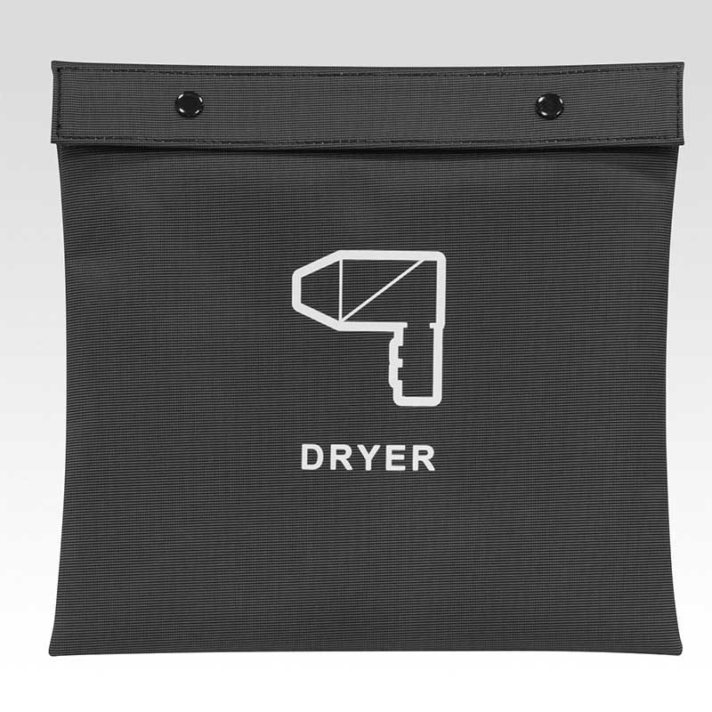 シンビ ドライヤーポーチ  黒 1個（ご注文単位2個）【直送品】