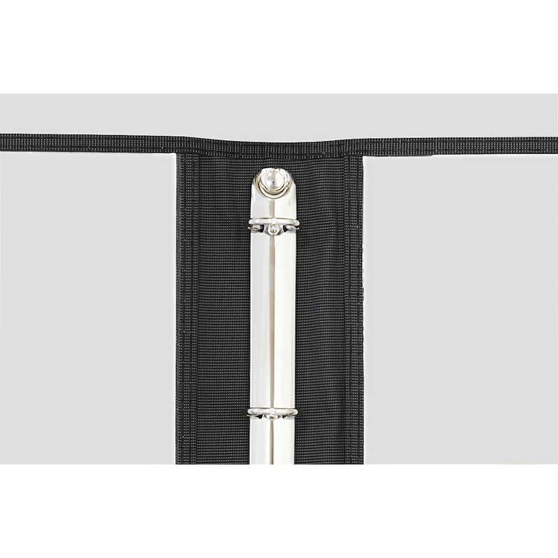 シンビ ボールドバインダーメニューブック　NY　ABW A4　6ページ 黒 1冊（ご注文単位1冊）【直送品】