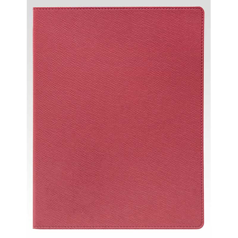 シンビ バインダーメニューブック　スリムB-GLA A4　8ページ 赤 1冊（ご注文単位1冊）【直送品】