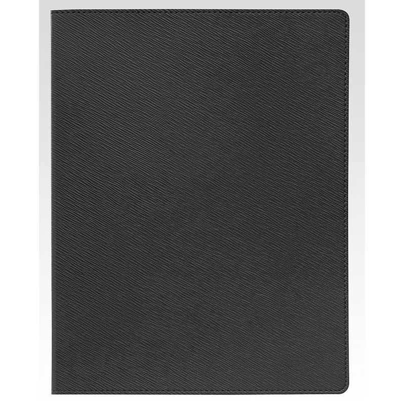 シンビ バインダーメニューブック　スリムB-GLA A4　8ページ 黒 1冊（ご注文単位1冊）【直送品】