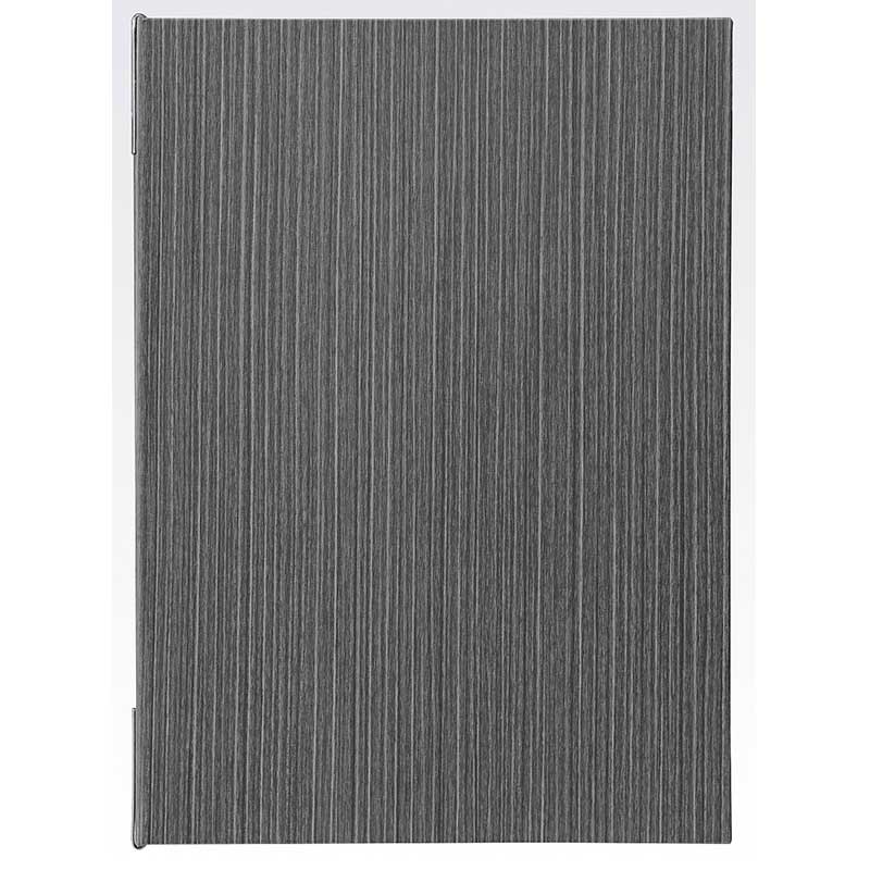 シンビ 和洋兼用メニューブック　LS-11A A4　4ページ 黒 1冊（ご注文単位1冊）【直送品】