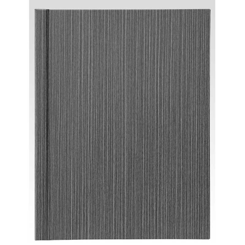 シンビ 和洋兼用メニューブック　LS-17A A4　4ページ　レールタイプ 黒 1冊（ご注文単位1冊）【直送品】