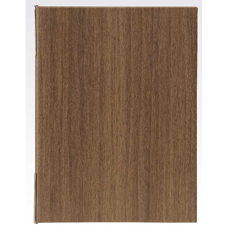 シンビ 和洋兼用メニューブック　LS-19A A5　4ページ 茶 1冊（ご注文単位2冊）【直送品】