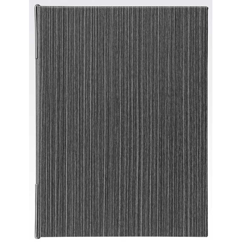 シンビ 和洋兼用メニューブック　LS-19A A5　4ページ 黒 1冊（ご注文単位2冊）【直送品】