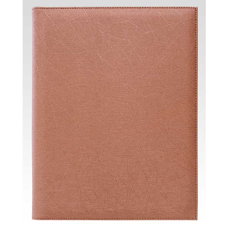 シンビ インフォメーションブック　SJ バインダー式　8ページ 茶 1冊（ご注文単位1冊）【直送品】