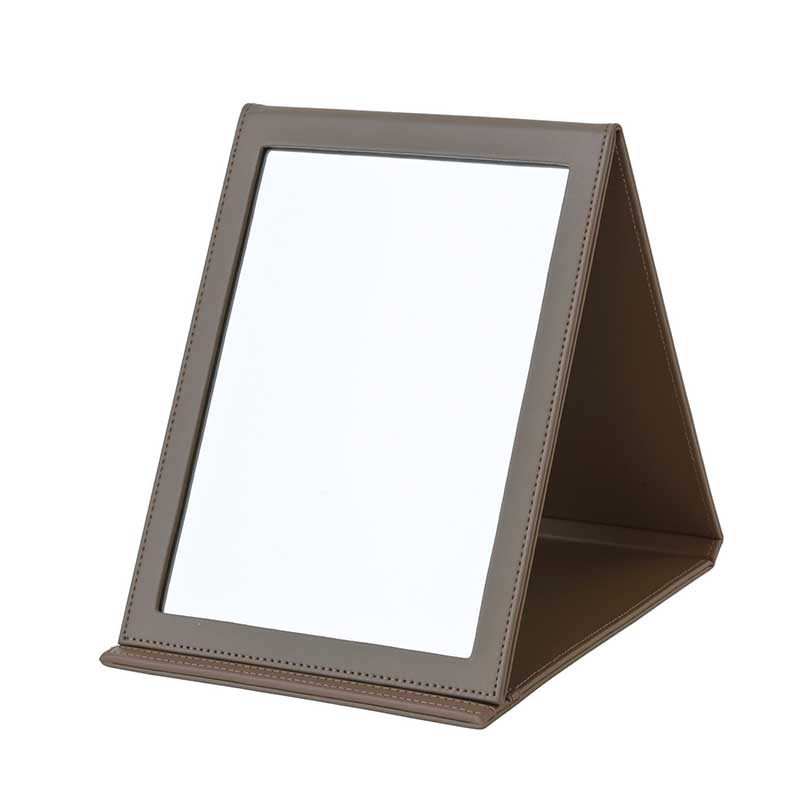 シンビ デスクミラー  DESK-MIRROR-4　茶 1枚（ご注文単位1枚）【直送品】