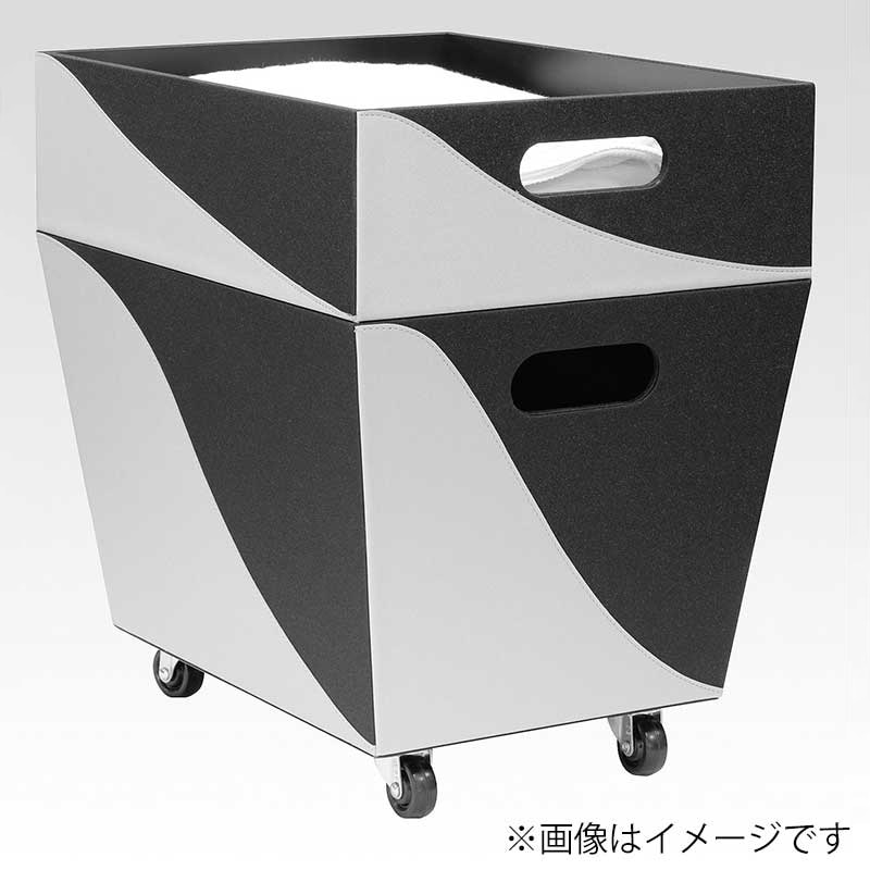 シンビ タオルトレー ブラック&シルバー MM-PA 1個(ご注文単位1個)【直送品】