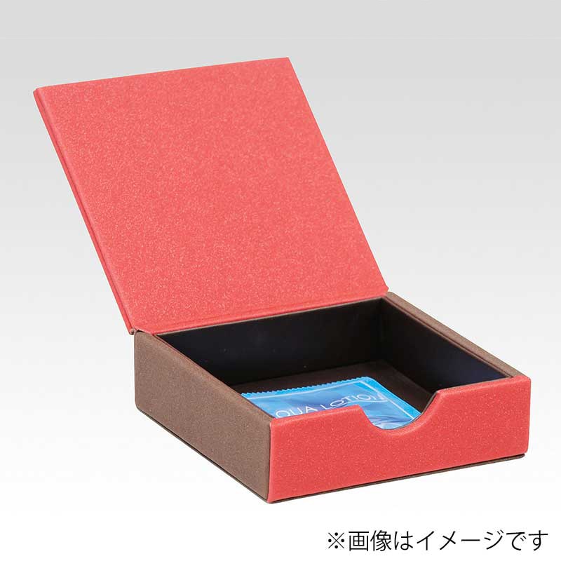 シンビ 小物入れ ブラウン&レッド MM-L 1個(ご注文単位1個)【直送品】