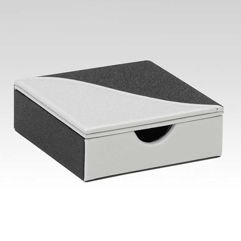 シンビ 小物入れ ブラック＆シルバー MM-L 1個（ご注文単位1個）【直送品】