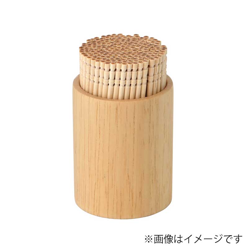 シンビ 木製楊枝入れ ナチュラル 楊枝入れ-1 1個（ご注文単位3個）【直送品】