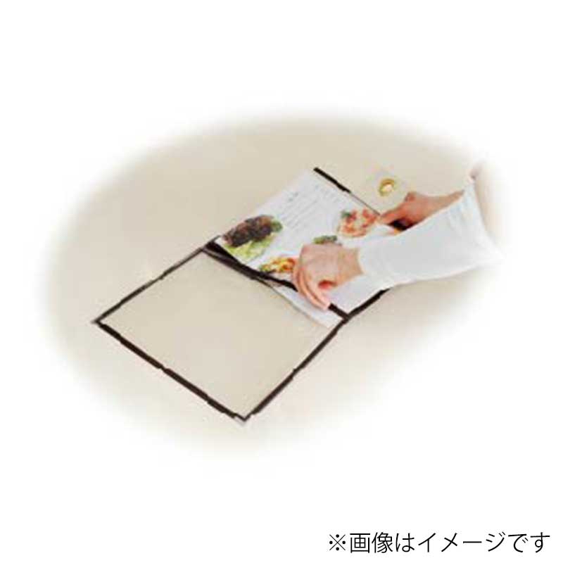シンビ メニューブック用 差し込みヘルパー A-4対応 1枚(ご注文単位2枚)【直送品】
