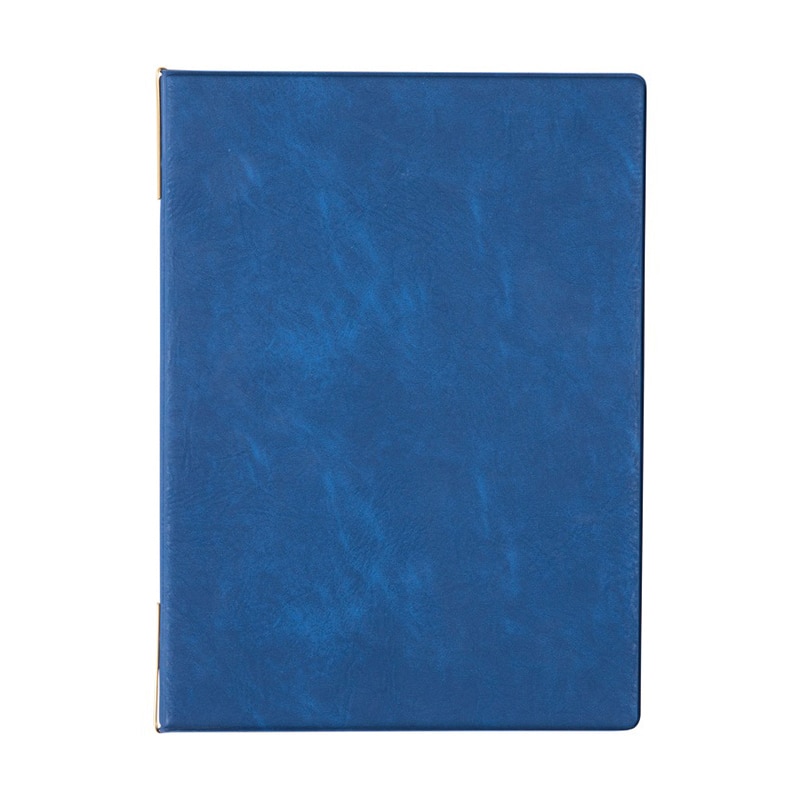 シンビ メニューブック メニュークリップ仕様 B5 4ページ 紺 DEL-302 1冊（ご注文単位1冊）【直送品】