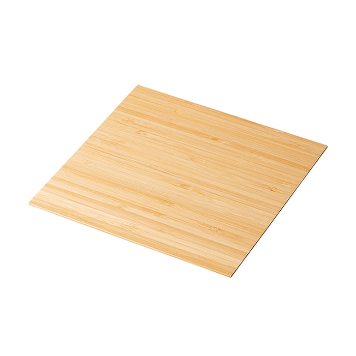 シンビ 木製食器 エシクル お重 蓋 19.5cm用 ナチュラル竹 ECL-55-1 1個(ご注文単位1個)【直送品】