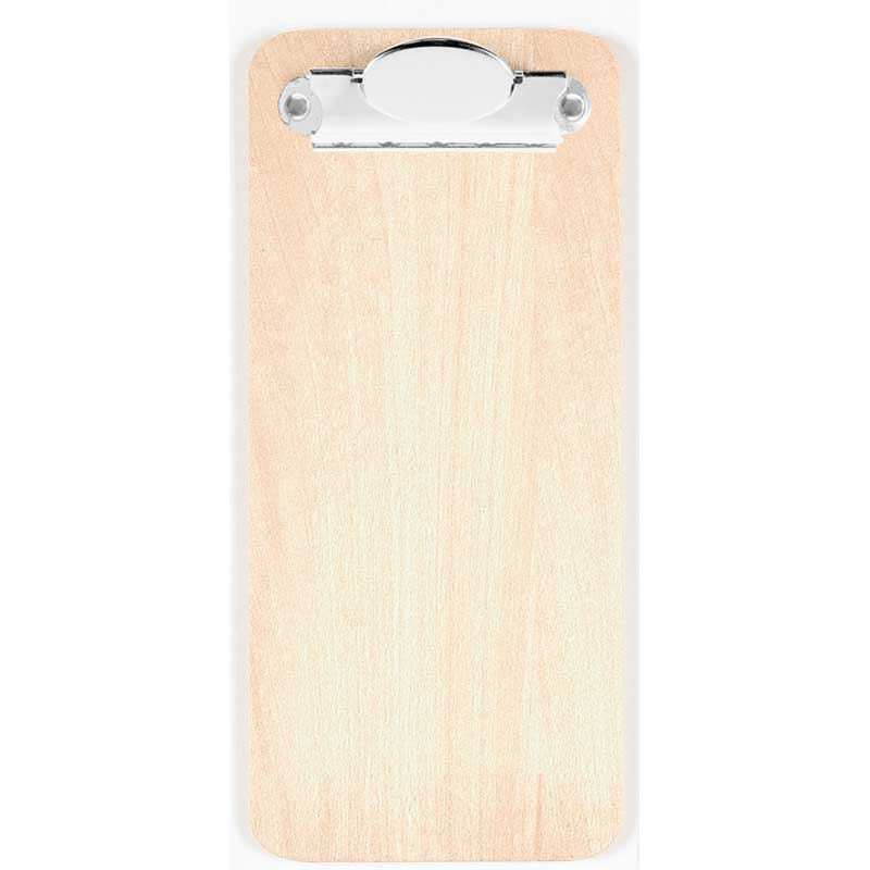 シンビ 伝票クリップ　AC-5N  白木 1枚（ご注文単位2枚）【直送品】