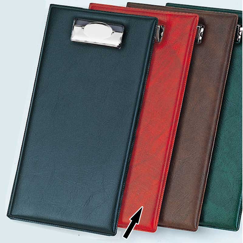 シンビ 伝票ホルダー 赤 AC-7N 1冊（ご注文単位2冊）【直送品】