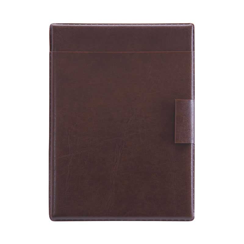 シンビ メモパッド　SS-14 シングル ブラウン 1冊（ご注文単位3冊）【直送品】