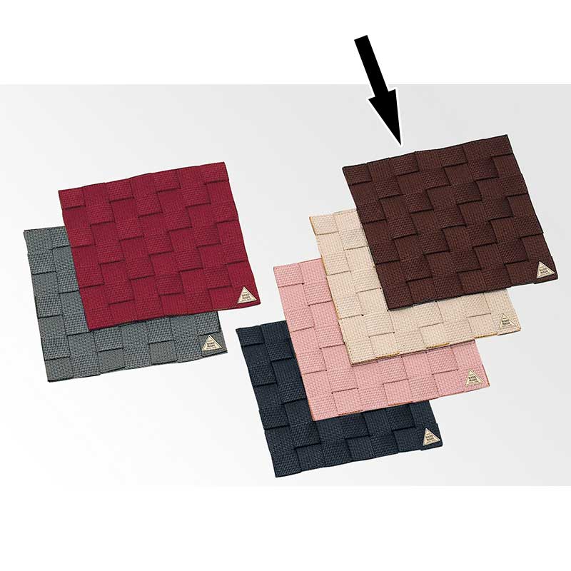 シンビ アイスペールマット　ランチマット-8  ブラウン 1枚（ご注文単位2枚）【直送品】