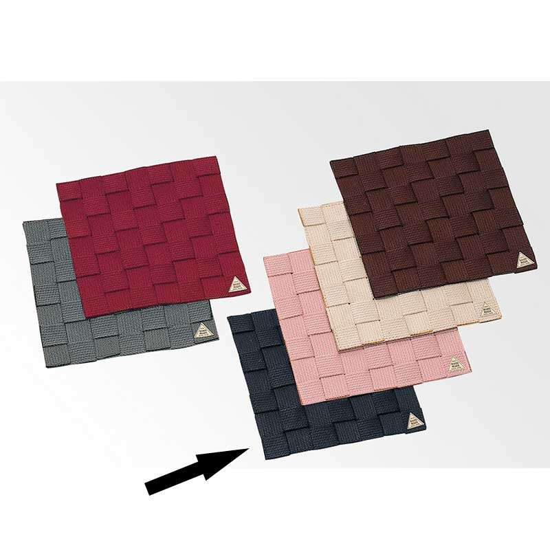 シンビ アイスペールマット　ランチマット-8  ブラック 1枚（ご注文単位2枚）【直送品】