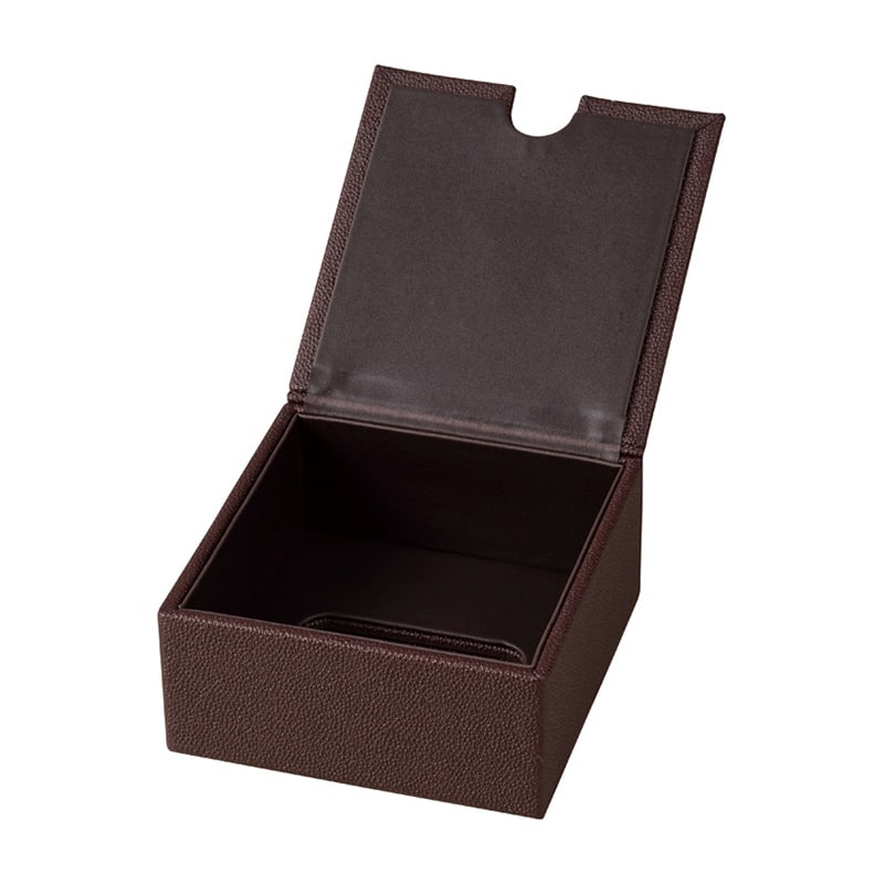 シンビ ハーフティッシュボックス 小珠紋柄 ブラウン TB-702 1個（ご注文単位1個）【直送品】