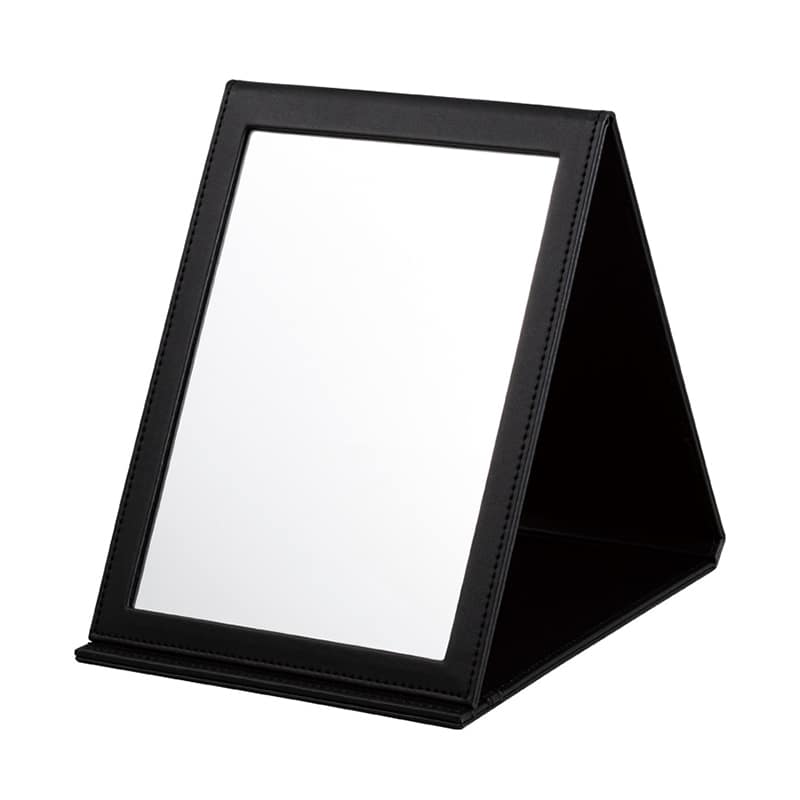 シンビ デスクミラー 小珠紋柄 ブラック DESK-MIRROR-5 1個（ご注文単位1個）【直送品】