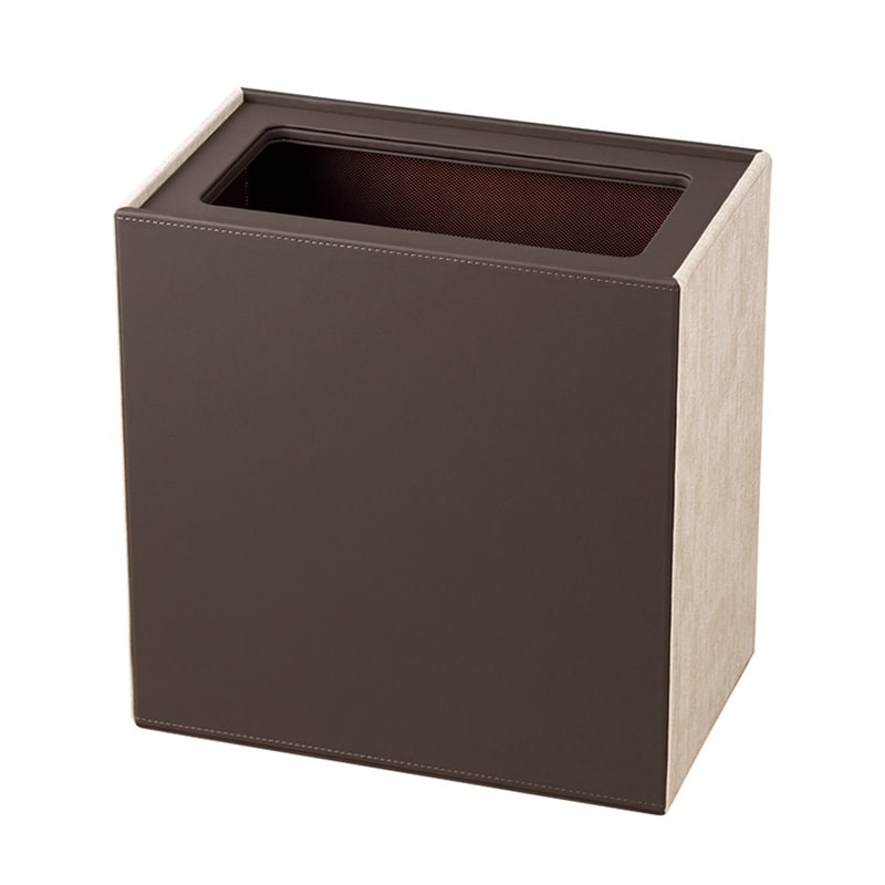 シンビ ダストボックス インナーゴミ箱付き ベージュ・ブラウン TS-3 1個（ご注文単位1個）【直送品】