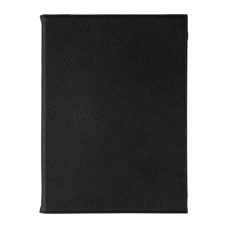 シンビ トープカラーメニューブック コーナーポケット仕様 A4 2ページ ブラック TAU-101 1冊(ご注文単位1冊)【直送品】