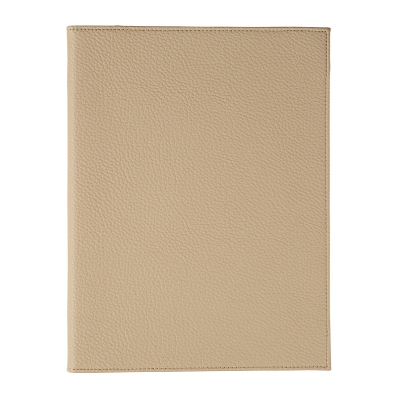 シンビ トープカラーメニューブック スリムバインダー仕様 A4 2ページ ベージュD TAU-101B 1冊（ご注文単位1冊）【直送品】