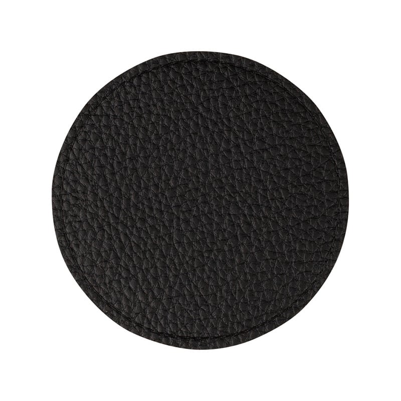 シンビ トープカラーコースター 丸型 ブラック 10枚入 TAU-#600-1 1パック（ご注文単位1パック）【直送品】