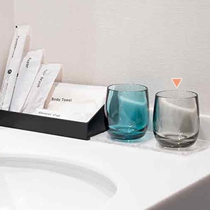 シンビ 洗面グラス ECOZENグラス-2 グレー 1個（ご注文単位2個）【直送品】