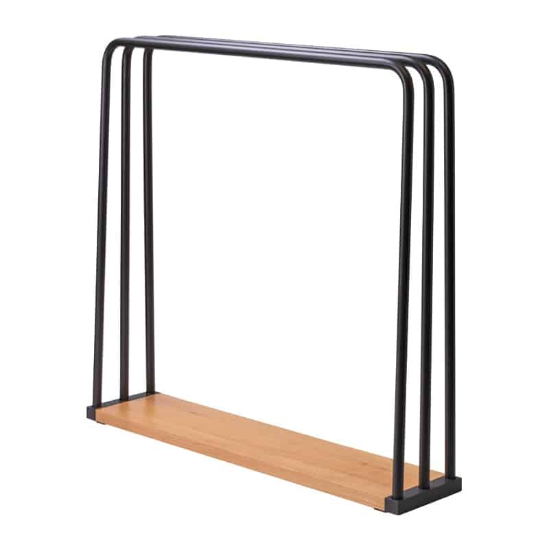 シンビ バスタオルハンガー ブラック 1台（ご注文単位1台）【直送品】