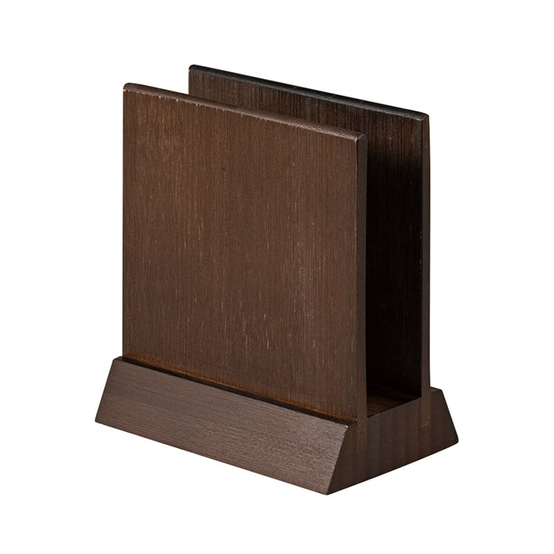 シンビ メニューブックスタンド ダークブラウン MD-3 1個（ご注文単位2個）【直送品】