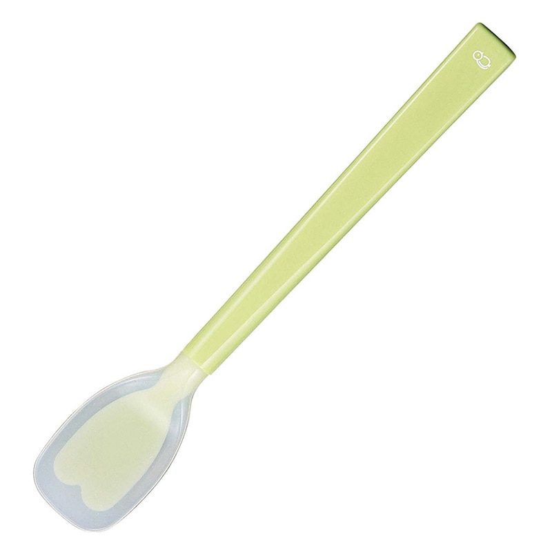 片力商事 プリグレース スプーン ヘラ 小 グリーン(PT-0102) 1個(ご注文単位1個)【直送品】