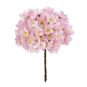 ドガ 6輪桜　枝付 12本パック FLP-6003 1束（ご注文単位1束）【直送品】