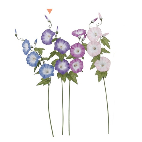 ドガ 江戸朝顔スプレイ パープル FLS-5117 1本（ご注文単位1本）【直送品】