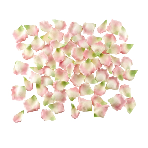 ドガ ローズペタル ピンク/グリーン 約120枚パック FLE-0717 1パック(ご注文単位1パック)【直送品】