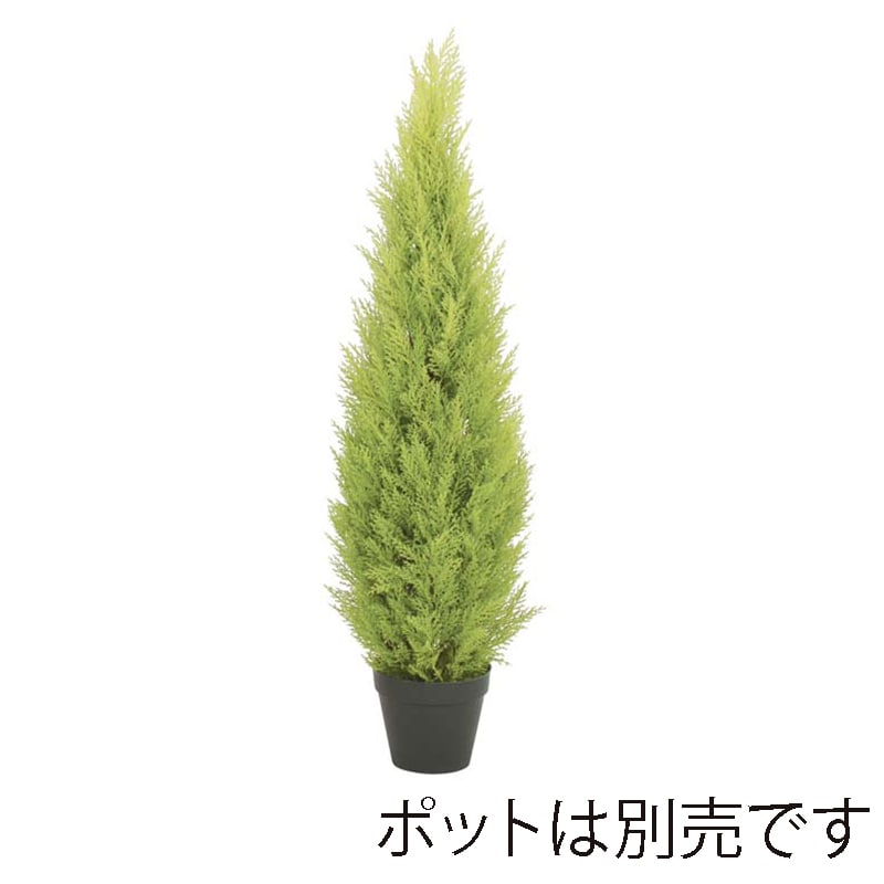 ドガ ゴールドクレストツリー 120cm LET-2054 1本（ご注文単位1本）【直送品】