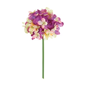 ドガ ファインアジサイピック パープル/グリーン FLP-6013 1本(ご注文単位1本)【直送品】