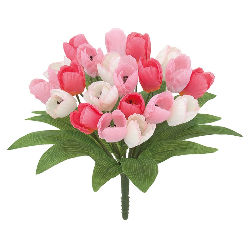 ドガ オランダチューリップブッシュ ピンク FLB-8104 1本(ご注文単位1本)【直送品】