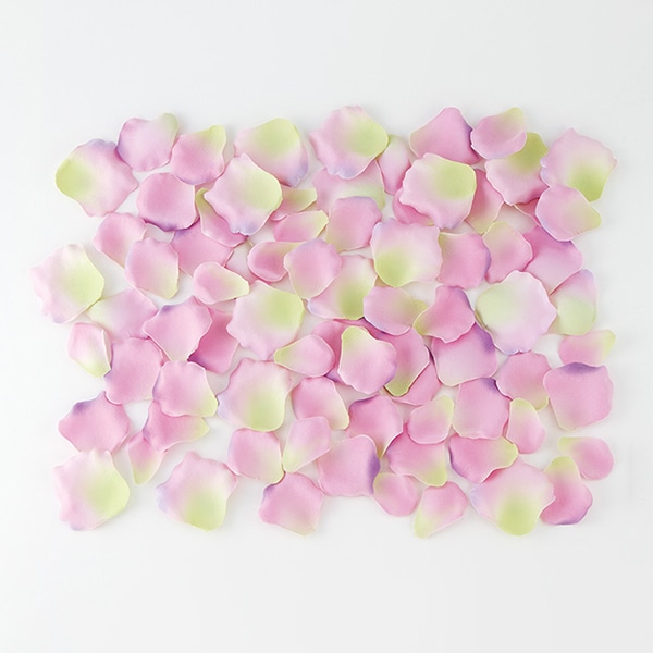 ドガ ローズペタル ペールラベンダー/グリーン 約100枚入 FLE-7013 1パック(ご注文単位1パック)【直送品】