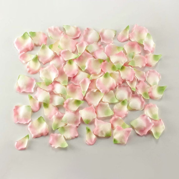 ドガ ローズペタル ピンク/グリーン 約100枚パック FLE-7013 1パック(ご注文単位1パック)【直送品】