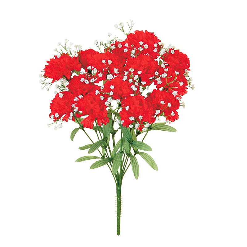 ドガ カスミカーネーションブッシュ レッド FLB-8128 1本（ご注文単位1本）【直送品】