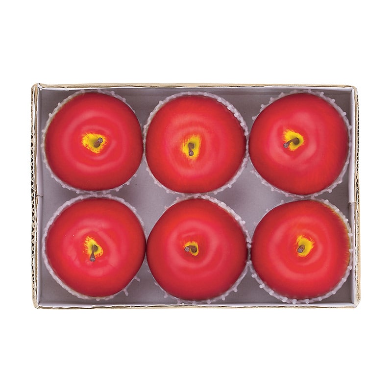 ドガ ディスプレイ　アメリカンアップル L　90mm　6個パック VF-1278-L 1パック（ご注文単位1パック）【直送品】