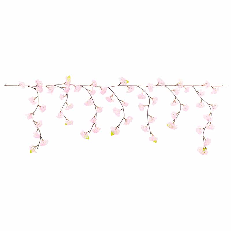 ドガ 吉野しだれ桜ガーランド FLG-3060 1本（ご注文単位1本）【直送品】