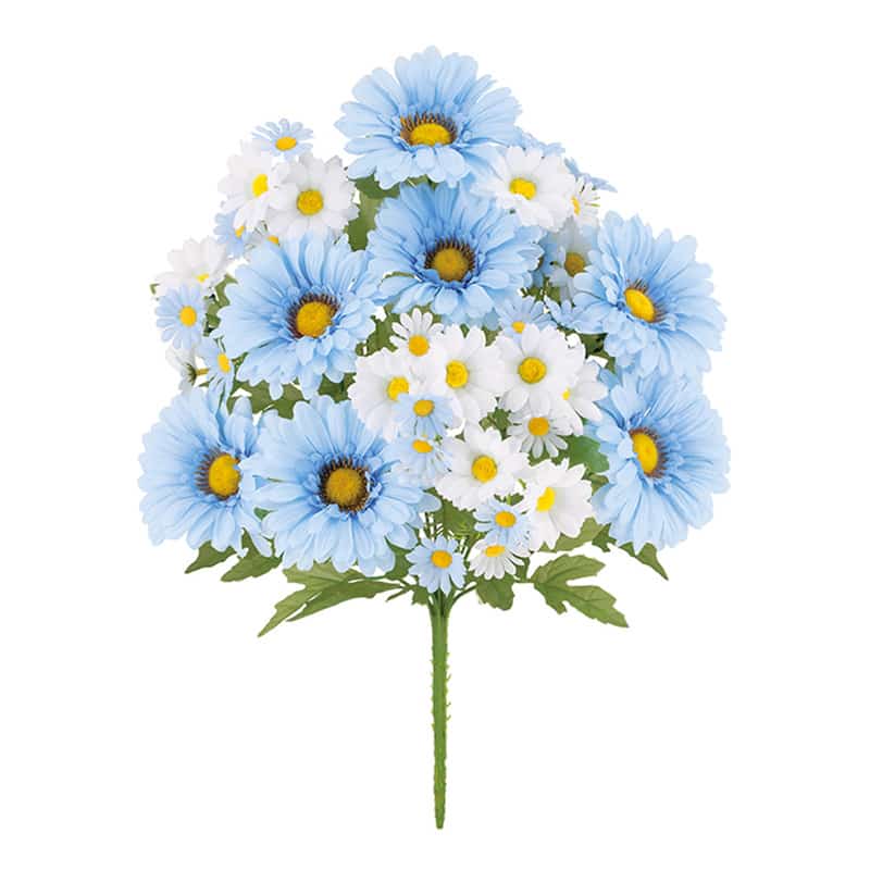 ドガ フレッシュガーベラ／デイジーブッシュ ブルー FLB-8114 1本（ご注文単位1本）【直送品】