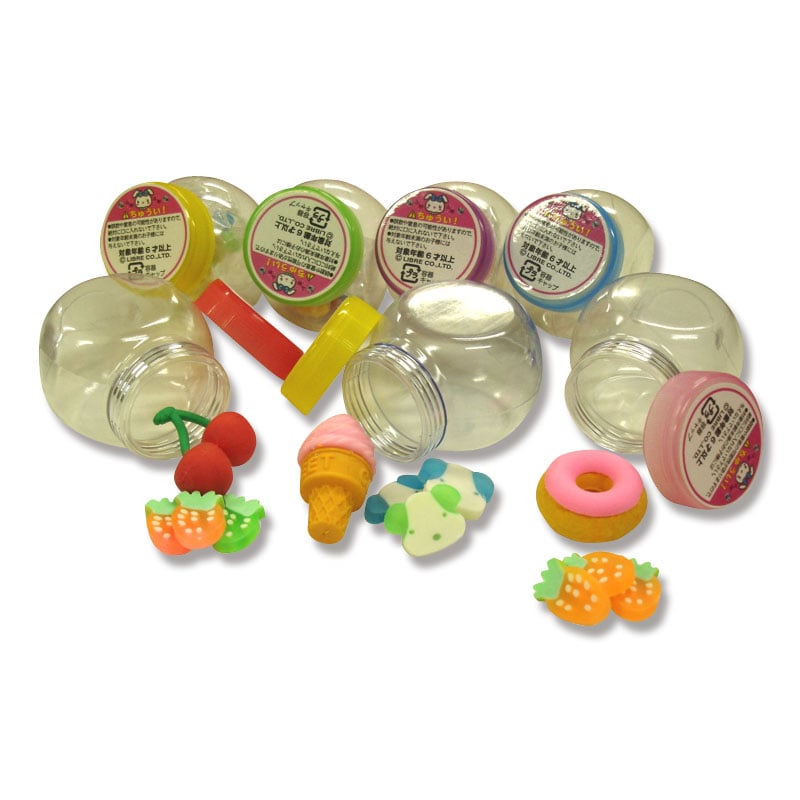 リブレ カプセルトイ　ミニミニ消しゴムあつめるんです 60個入  1箱（ご注文単位1箱）【直送品】